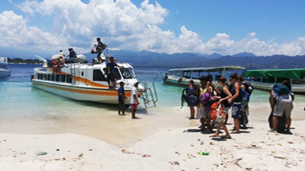 Mosaix Gili Bungalows Gili Trawangan Luaran gambar